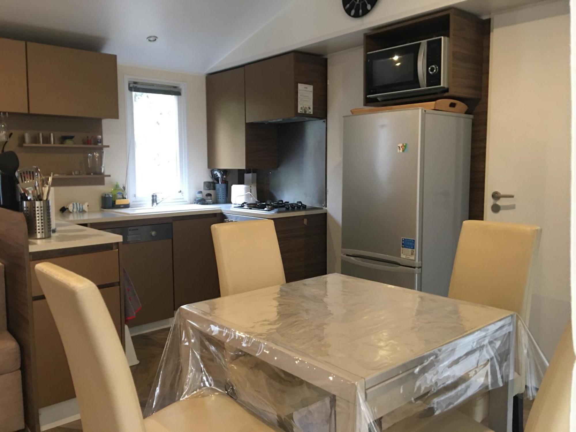 Mobilhome Familial 6 A 7 P 3 Chambres 42 M2 Saint Brevin Les Pierres Couchees Kültér fotó